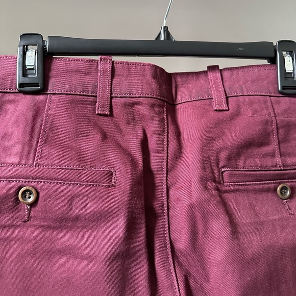 Men’s Levi’s - Levi Strauss Slim Fit burgundy denim Jeans size 31 - Picture 6 of 10